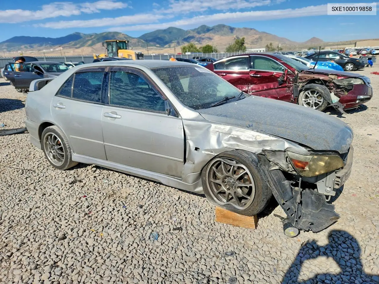 1999 Toyota Altezza VIN: SXE100019858 Lot: 58798296