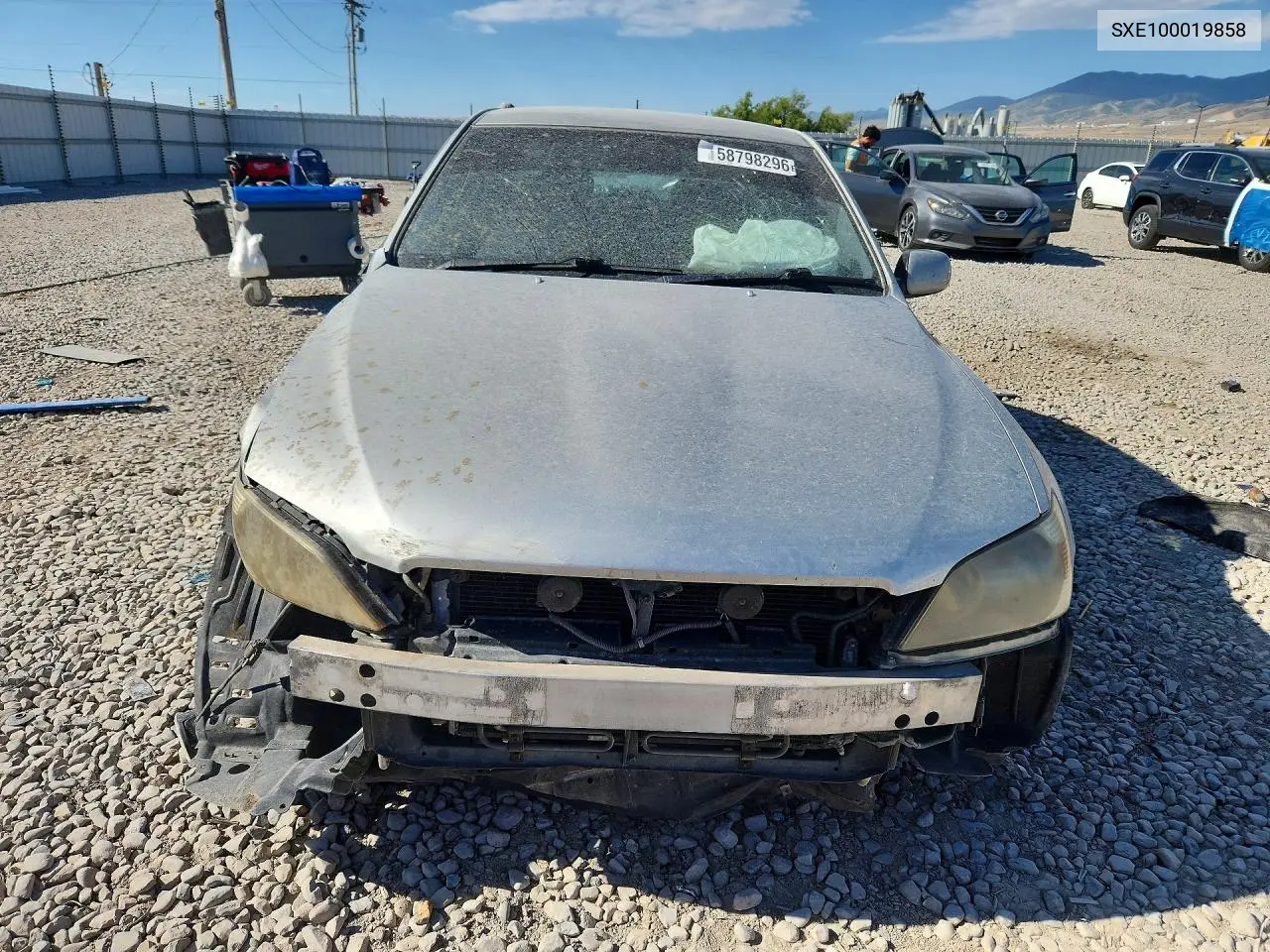 1999 Toyota Altezza VIN: SXE100019858 Lot: 58798296