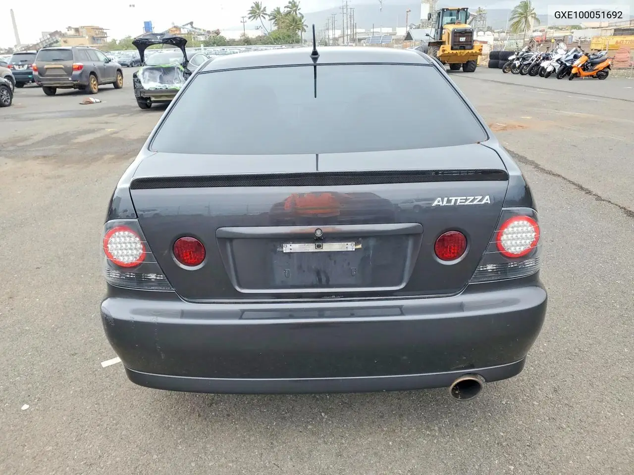 2000 Toyota Altezza VIN: GXE100051692 Lot: 49511496