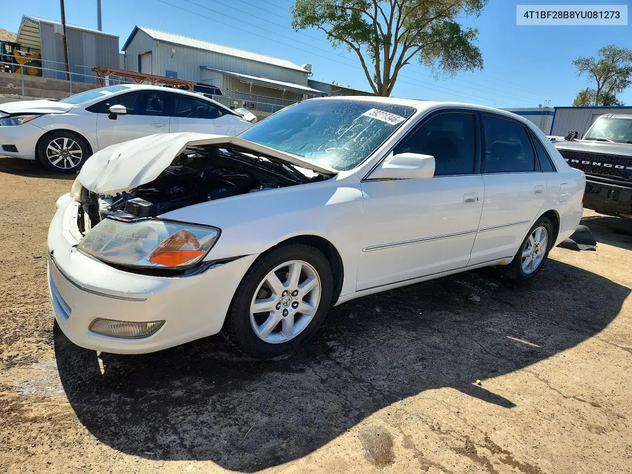 2000 Toyota Avalon Xls VIN: 4T1BF28B8YU081273 Lot: 59306346