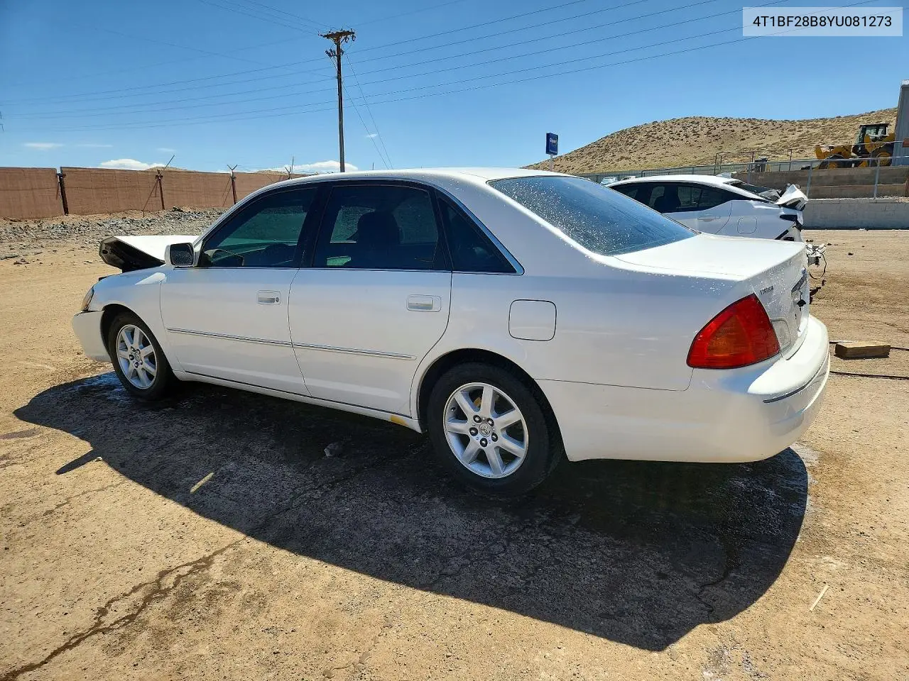 2000 Toyota Avalon Xls VIN: 4T1BF28B8YU081273 Lot: 59306346