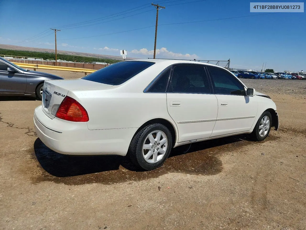 2000 Toyota Avalon Xls VIN: 4T1BF28B8YU081273 Lot: 59306346