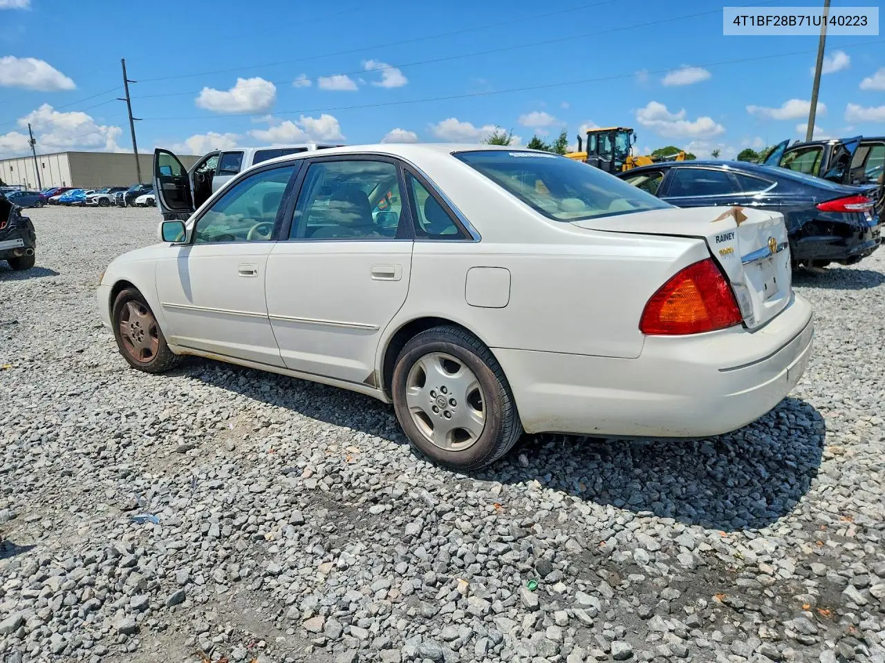 2001 Toyota Avalon Xl VIN: 4T1BF28B71U140223 Lot: 56839766
