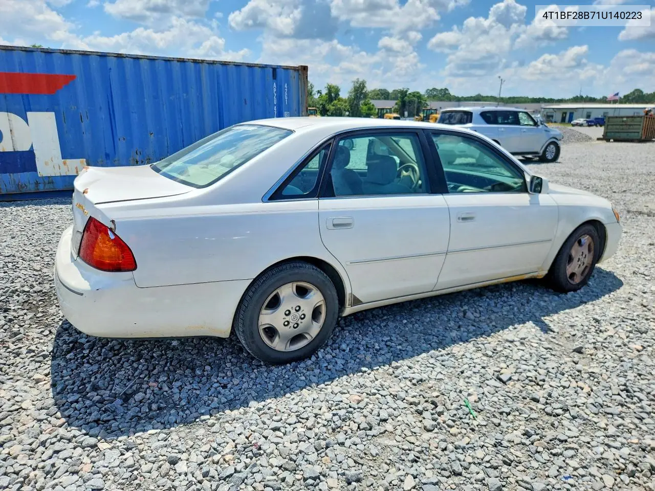 2001 Toyota Avalon Xl VIN: 4T1BF28B71U140223 Lot: 56839766