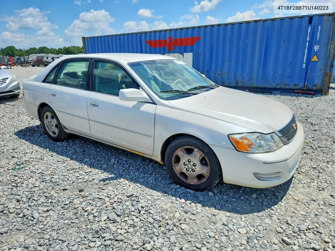 2001 Toyota Avalon Xl VIN: 4T1BF28B71U140223 Lot: 56839766