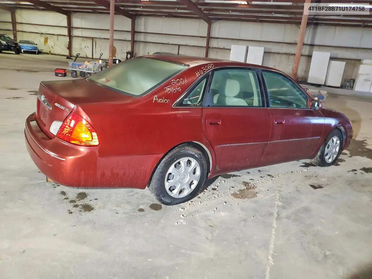 2001 Toyota Avalon Xl VIN: 4T1BF28B71U174758 Lot: 57034376
