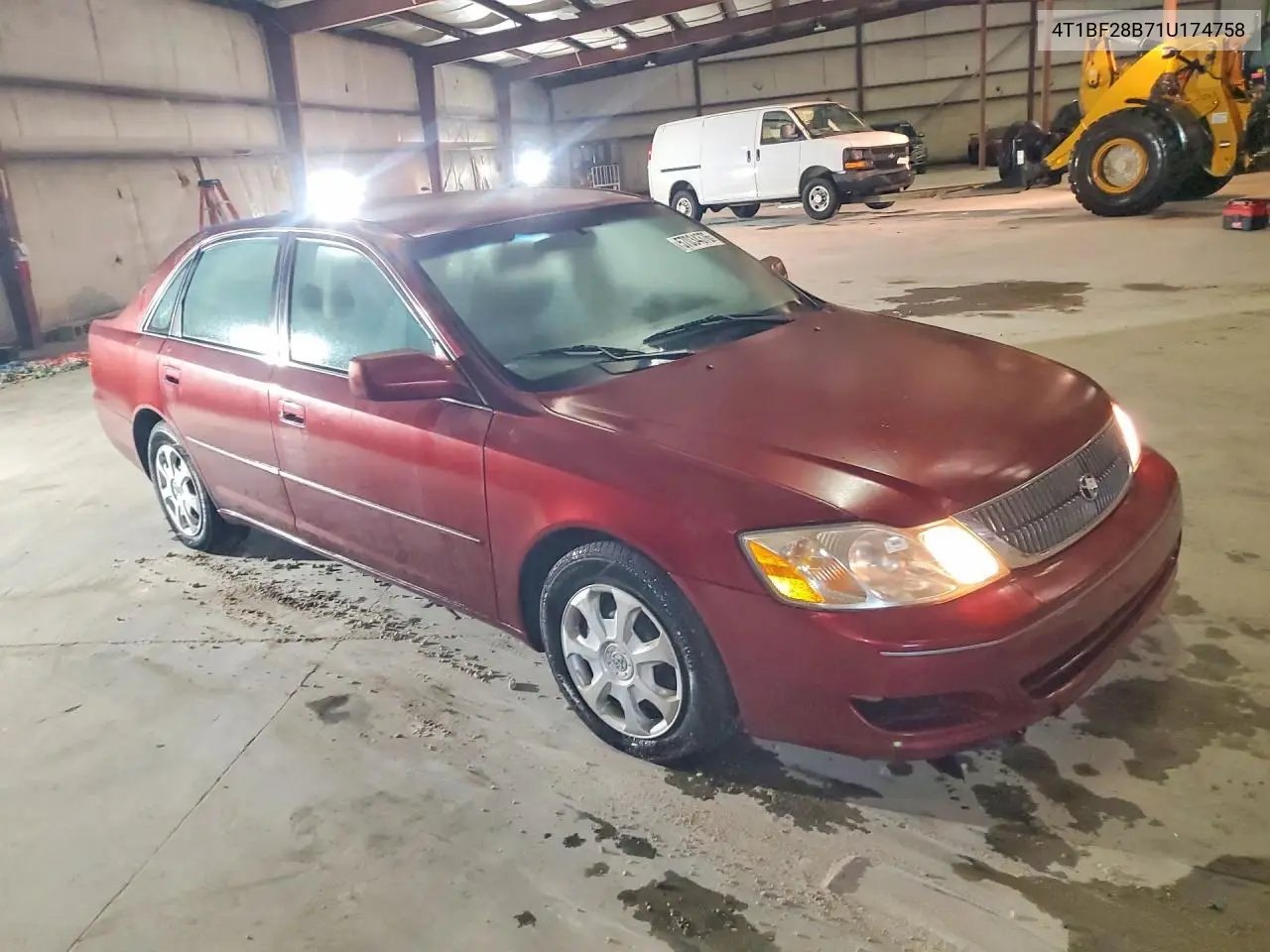 2001 Toyota Avalon Xl VIN: 4T1BF28B71U174758 Lot: 57034376