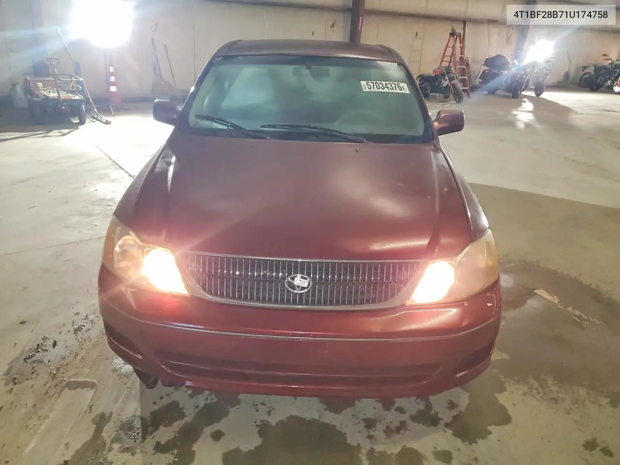 2001 Toyota Avalon Xl VIN: 4T1BF28B71U174758 Lot: 57034376