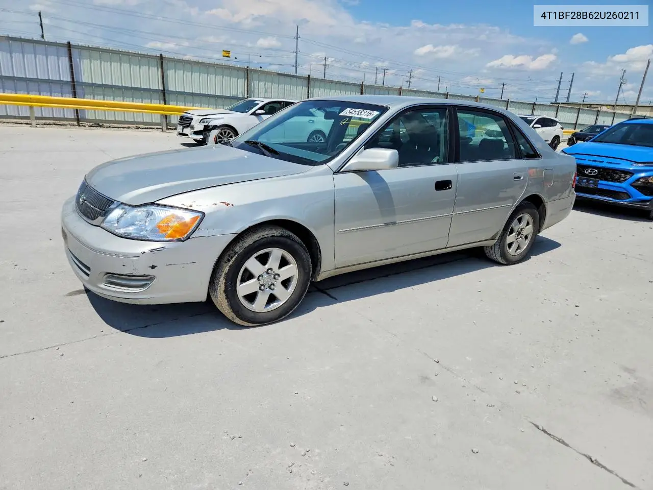 2002 Toyota Avalon Xl VIN: 4T1BF28B62U260211 Lot: 54558316