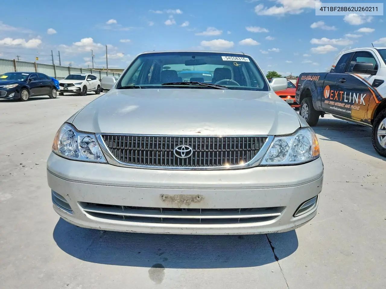 2002 Toyota Avalon Xl VIN: 4T1BF28B62U260211 Lot: 54558316
