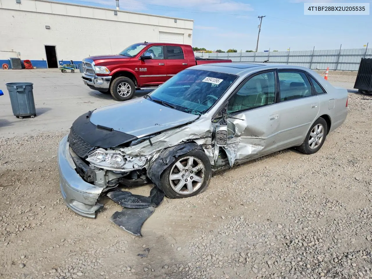 2002 Toyota Avalon Xls VIN: 4T1BF28BX2U205535 Lot: 60941096