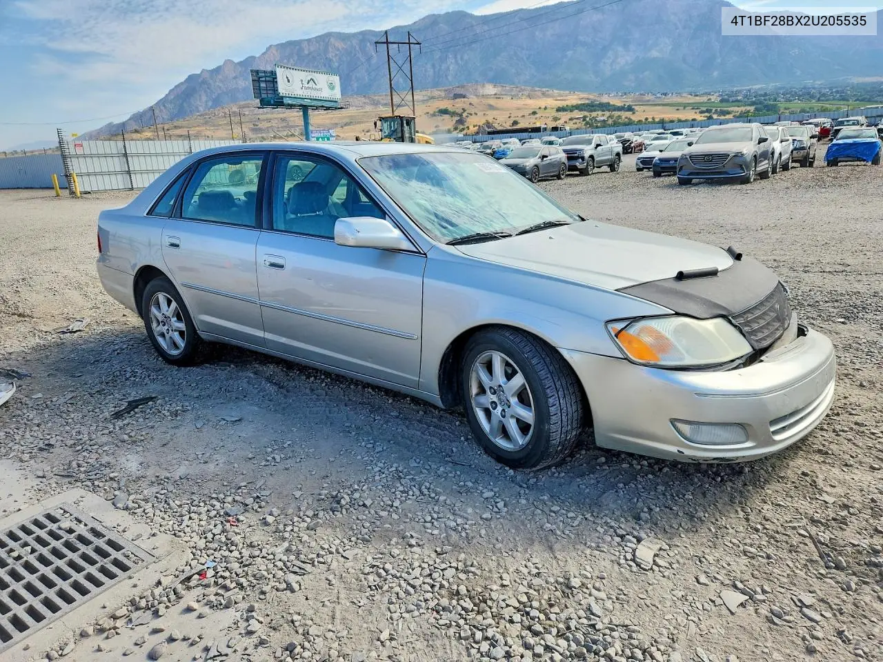 2002 Toyota Avalon Xls VIN: 4T1BF28BX2U205535 Lot: 60941096