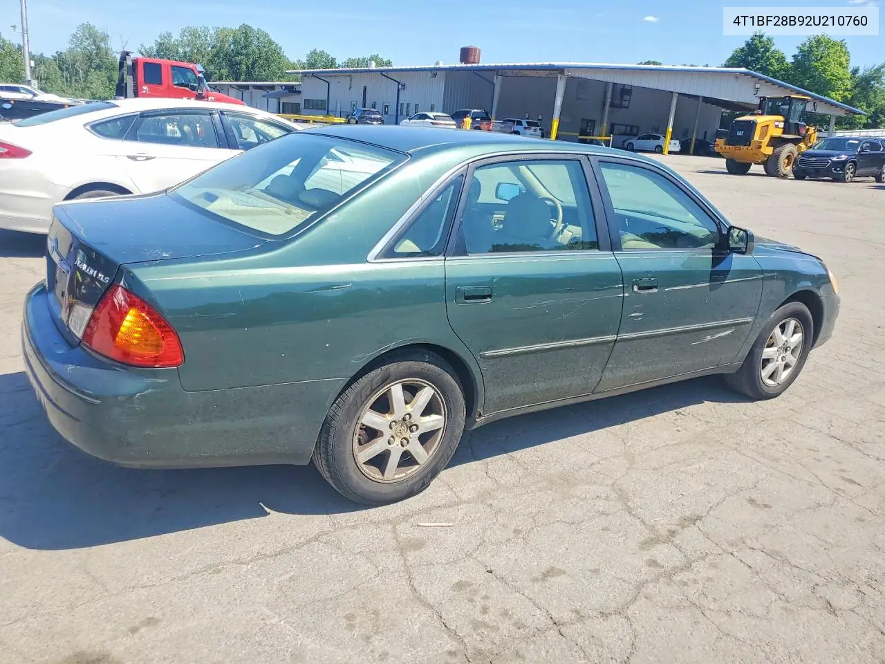 2002 Toyota Avalon Xls VIN: 4T1BF28B92U210760 Lot: 61357536