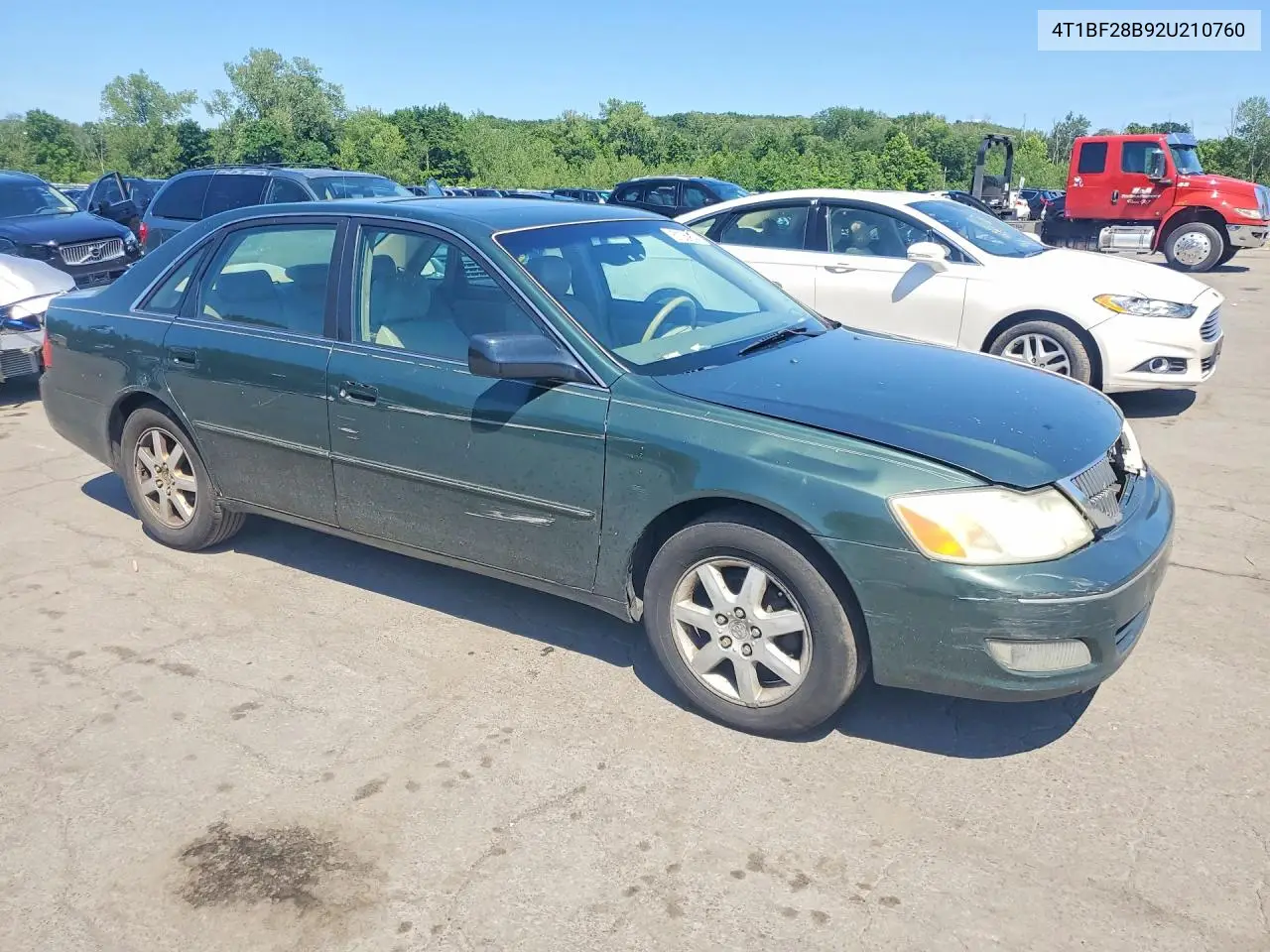 2002 Toyota Avalon Xls VIN: 4T1BF28B92U210760 Lot: 61357536