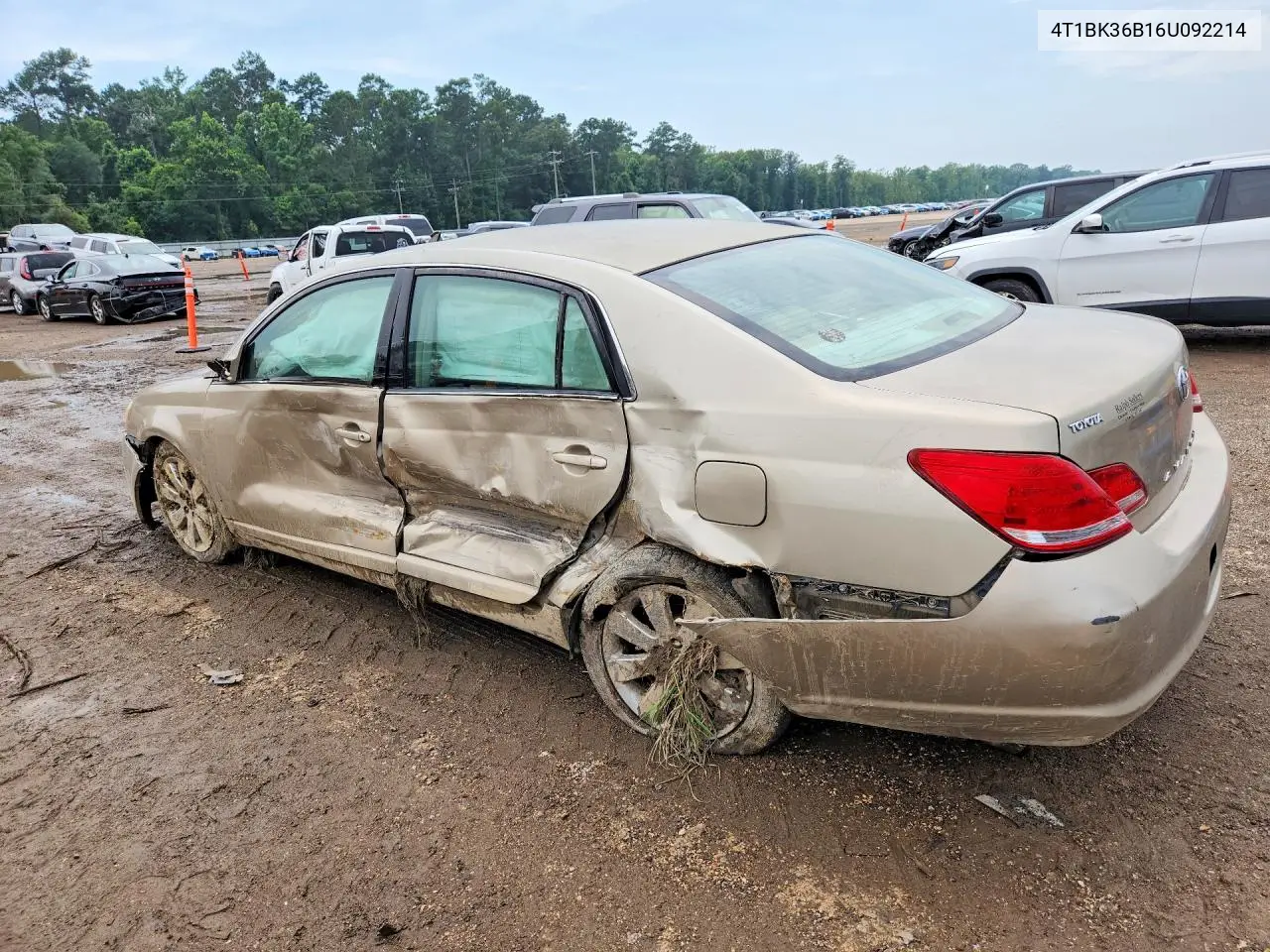 2003 Toyota Avalon VIN: 4T1BK36B16U092214 Lot: 57884346