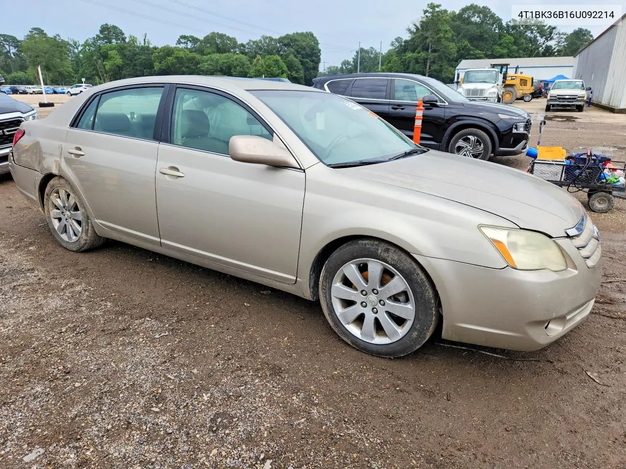 2003 Toyota Avalon VIN: 4T1BK36B16U092214 Lot: 57884346