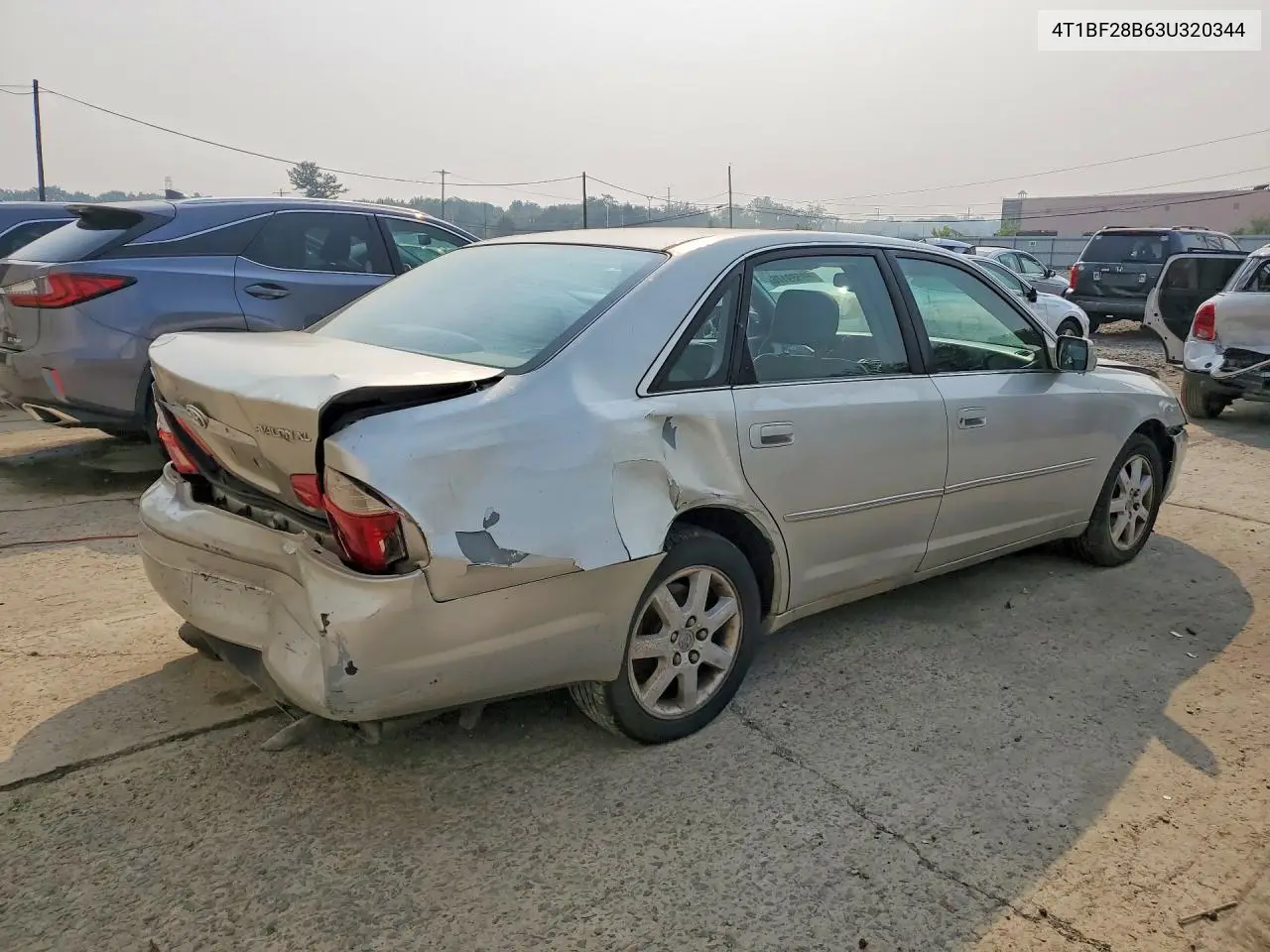 2003 Toyota Avalon Xl VIN: 4T1BF28B63U320344 Lot: 60589176