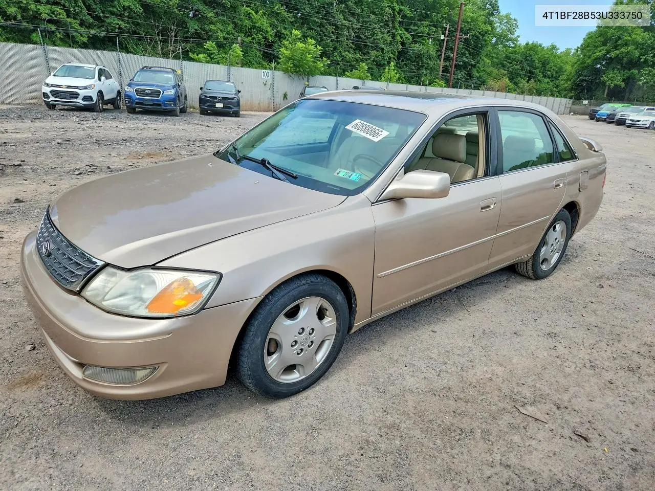 2003 Toyota Avalon Xls VIN: 4T1BF28B53U333750 Lot: 60888866
