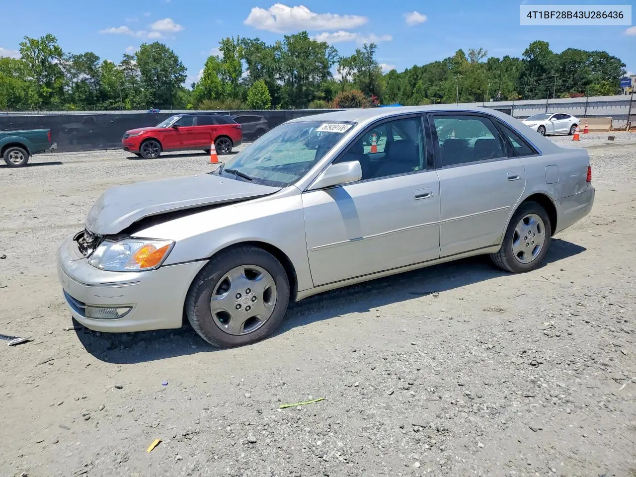2003 Toyota Avalon Xls VIN: 4T1BF28B43U286436 Lot: 60939106