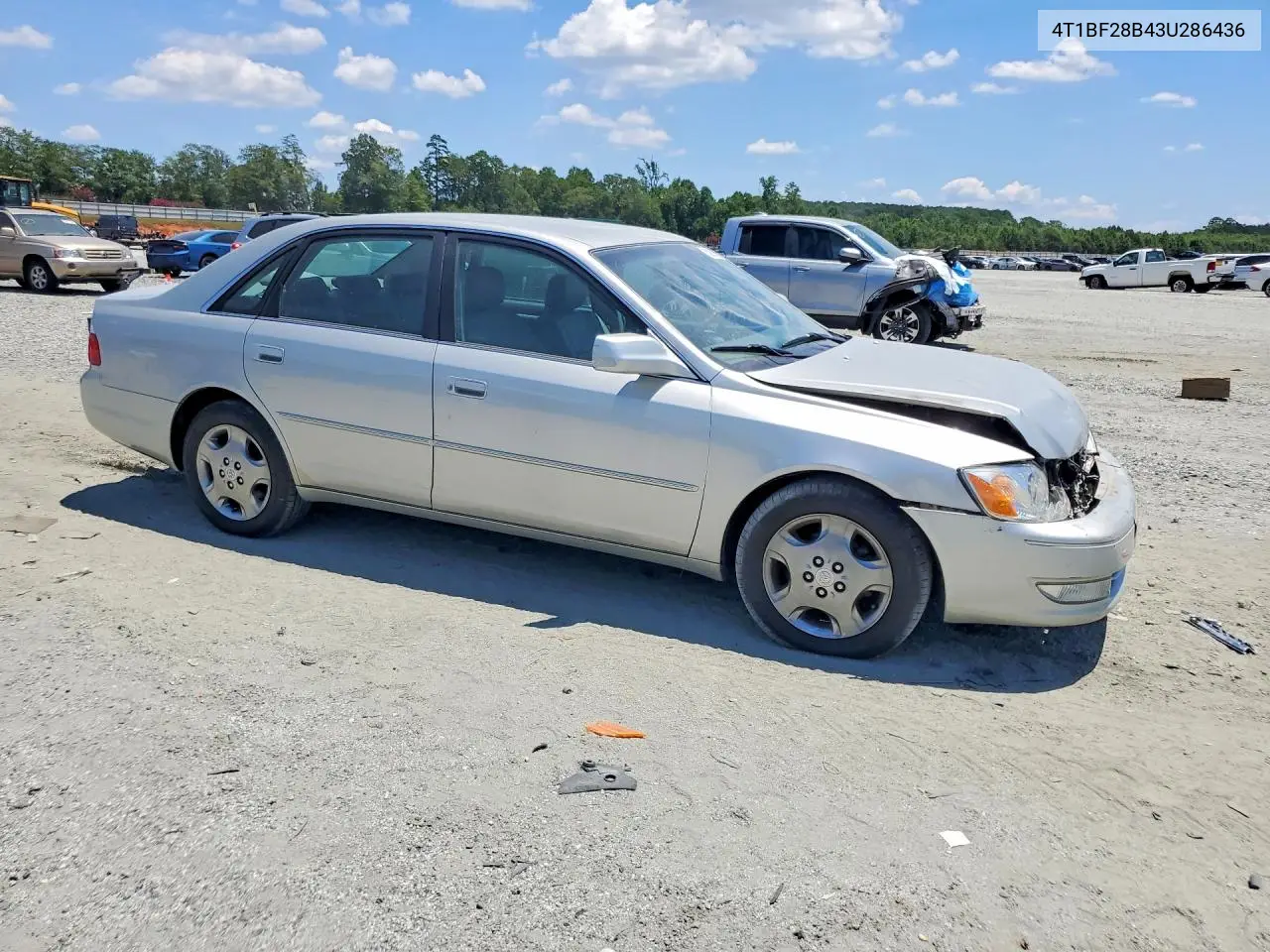 2003 Toyota Avalon Xls VIN: 4T1BF28B43U286436 Lot: 60939106