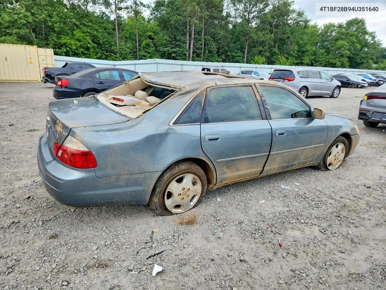 2004 Toyota Avalon Xls VIN: 4T1BF28B94U351640 Lot: 56646646