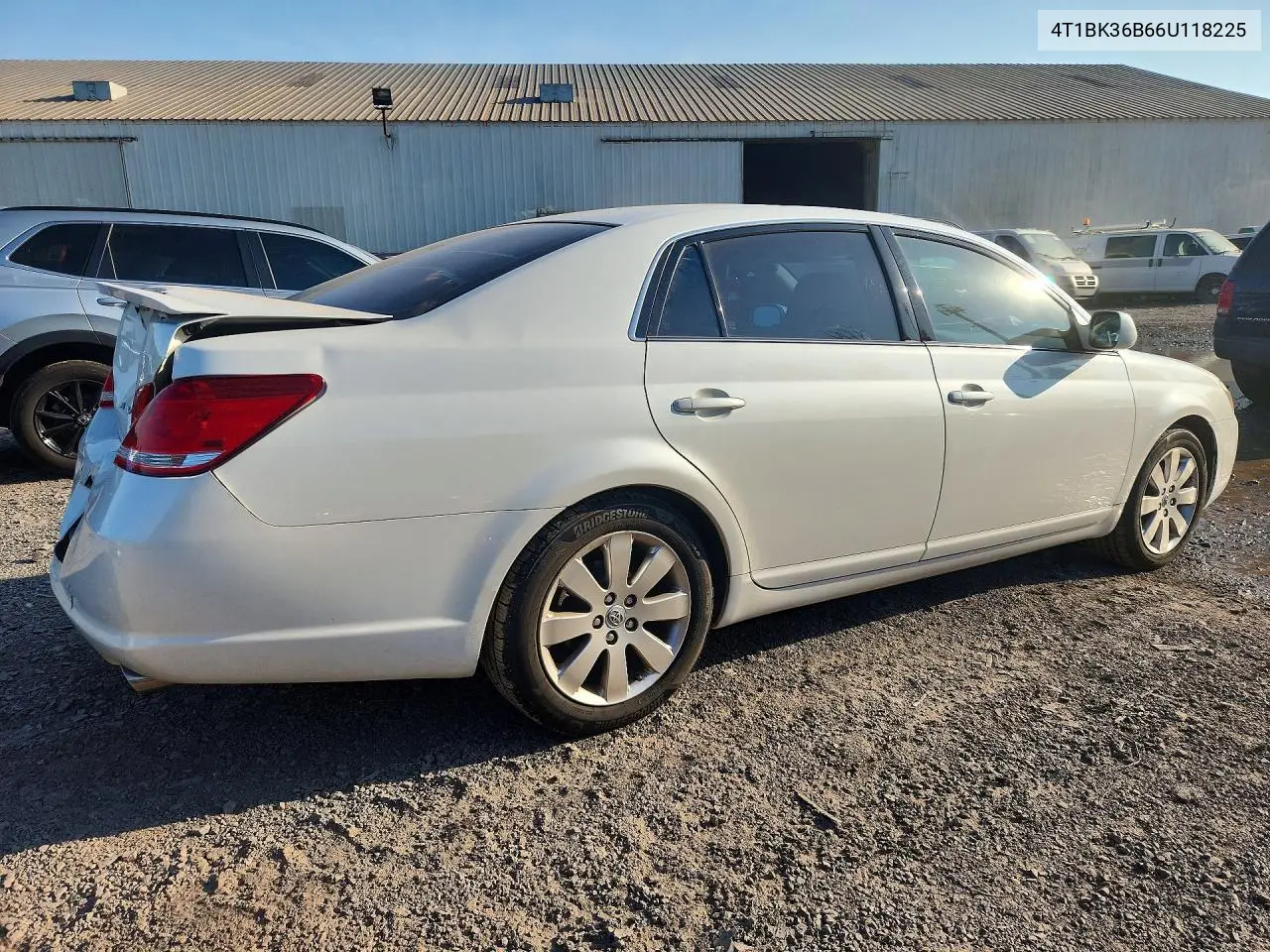 2006 Toyota Avalon Xls VIN: 4T1BK36B66U118225 Lot: 61023516