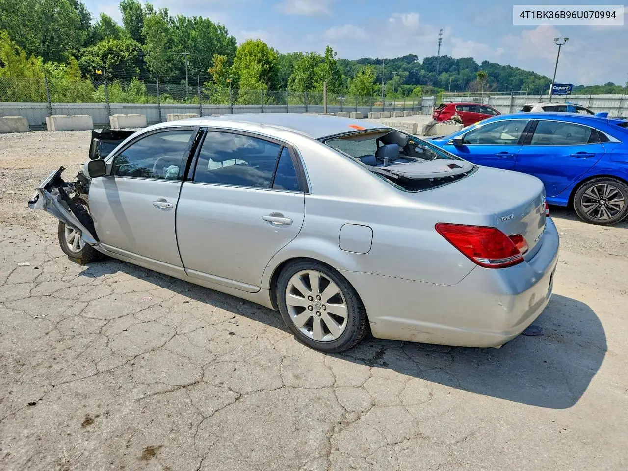 2006 Toyota Avalon Xls VIN: 4T1BK36B96U070994 Lot: 61328916