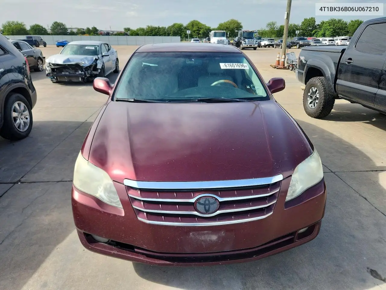 2006 Toyota Avalon Limited VIN: 4T1BK36B06U067210 Lot: 61601696