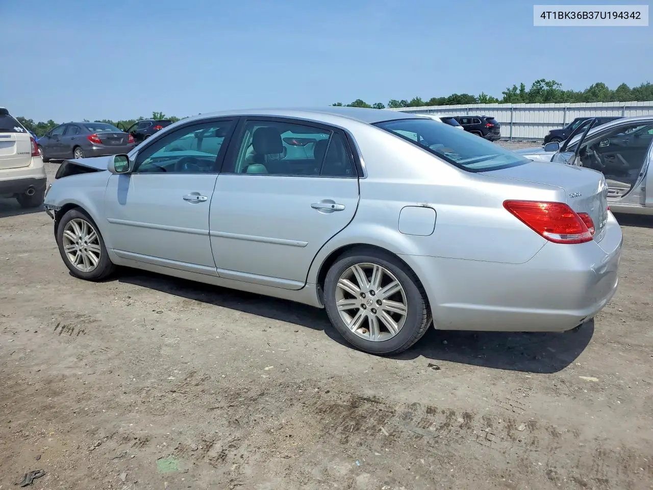 2007 Toyota Avalon Limited VIN: 4T1BK36B37U194342 Lot: 59337306