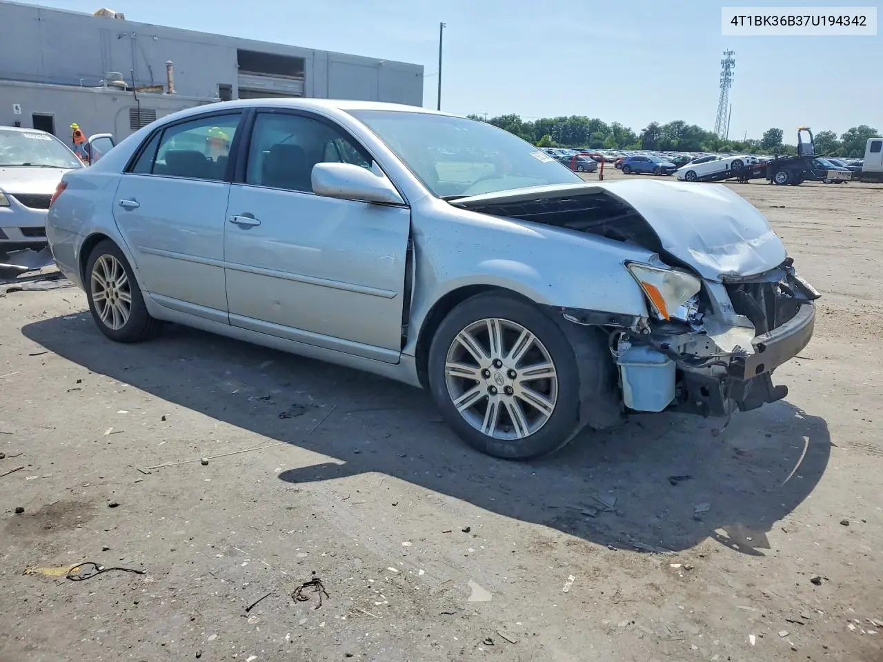 2007 Toyota Avalon Limited VIN: 4T1BK36B37U194342 Lot: 59337306