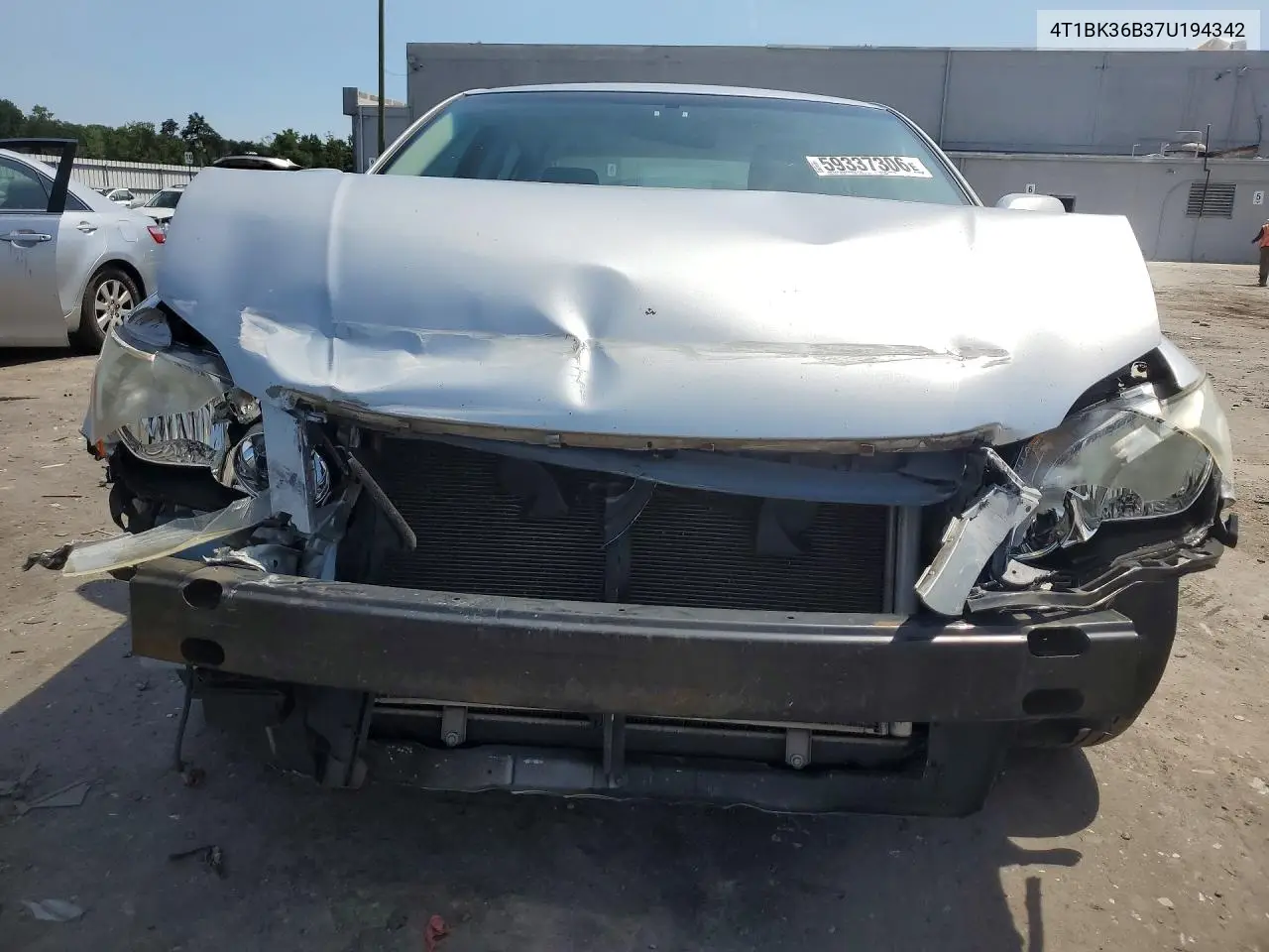 2007 Toyota Avalon Limited VIN: 4T1BK36B37U194342 Lot: 59337306