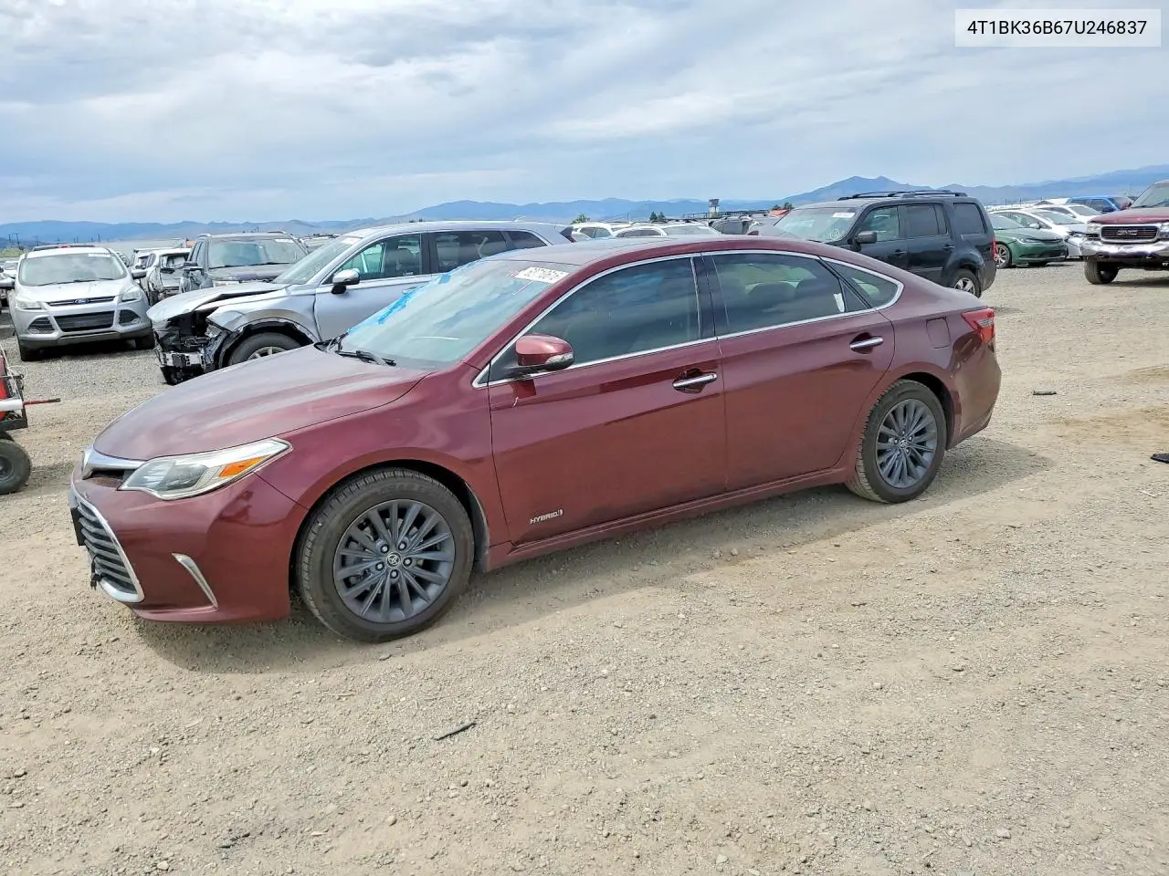 2007 Toyota Avalon Limited VIN: 4T1BK36B67U246837 Lot: 60710616