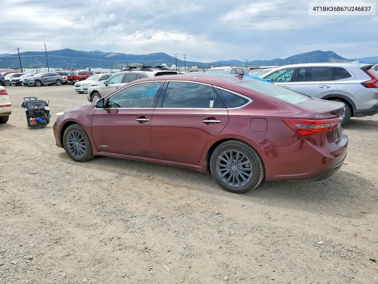2007 Toyota Avalon Limited VIN: 4T1BK36B67U246837 Lot: 60710616