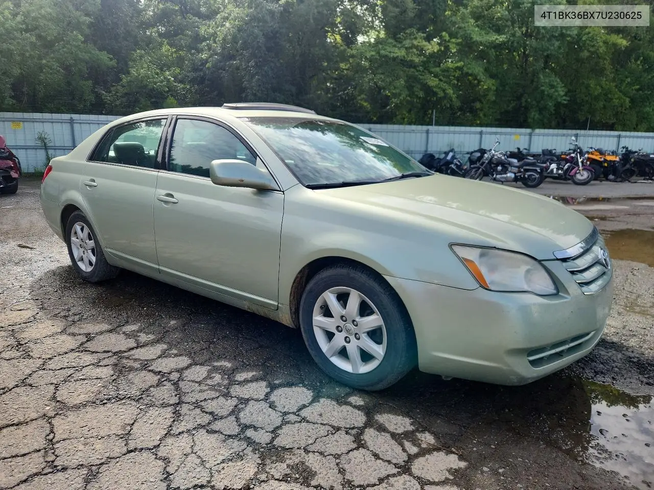 2007 Toyota Avalon Xl VIN: 4T1BK36BX7U230625 Lot: 60972486