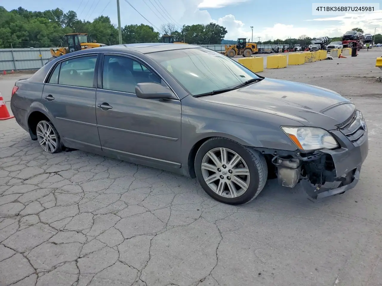 2007 Toyota Avalon Limited VIN: 4T1BK36B87U245981 Lot: 61184986