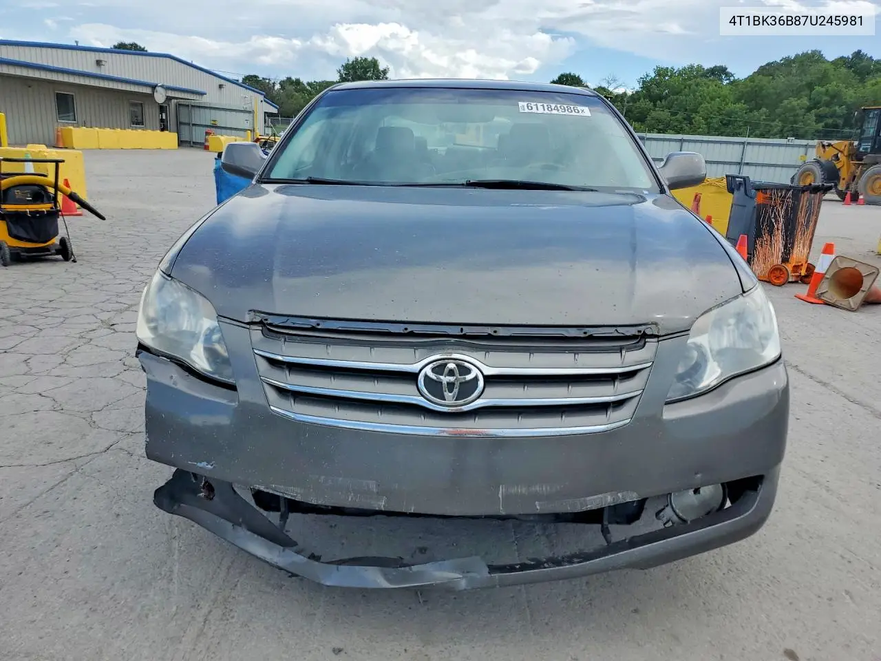 2007 Toyota Avalon Limited VIN: 4T1BK36B87U245981 Lot: 61184986