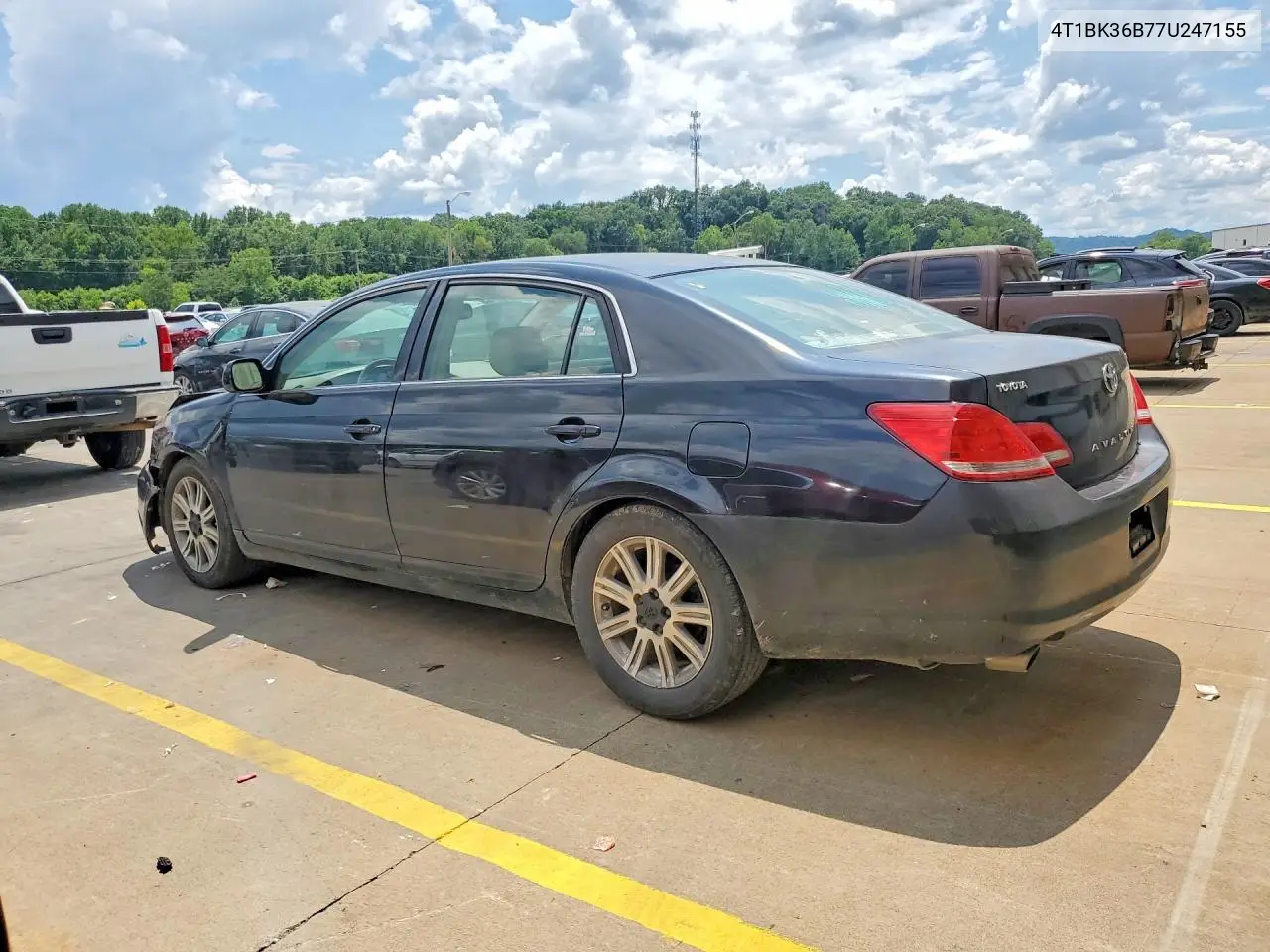 2007 Toyota Avalon Limited VIN: 4T1BK36B77U247155 Lot: 61331826