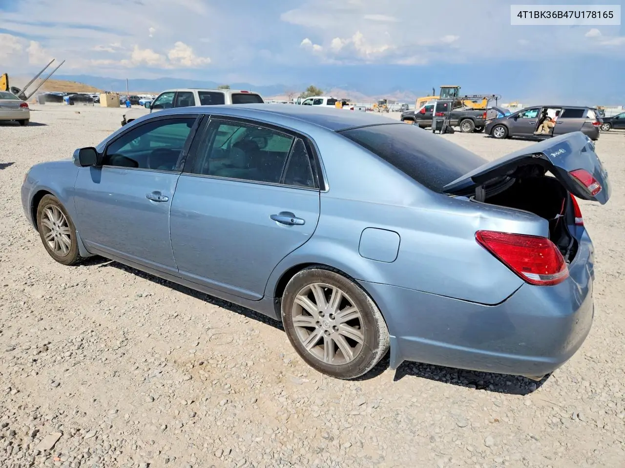 2007 Toyota Avalon Limited VIN: 4T1BK36B47U178165 Lot: 61573826