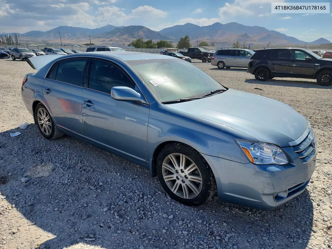 2007 Toyota Avalon Limited VIN: 4T1BK36B47U178165 Lot: 61573826