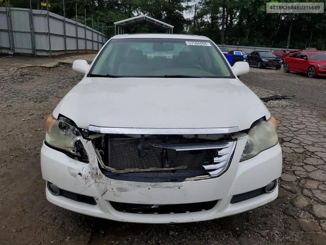 4T1BK36B48U316689 2008 Toyota Avalon Limited