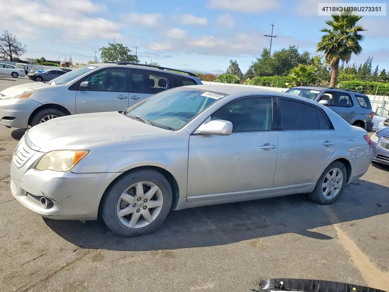 2008 Toyota Avalon Touring VIN: 4T1BK36B38U273351 Lot: 58483996