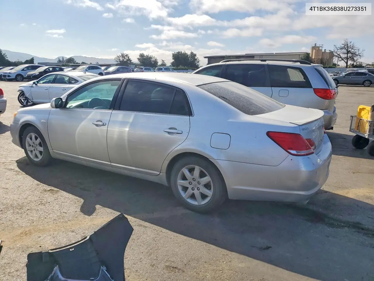 2008 Toyota Avalon Touring VIN: 4T1BK36B38U273351 Lot: 58483996