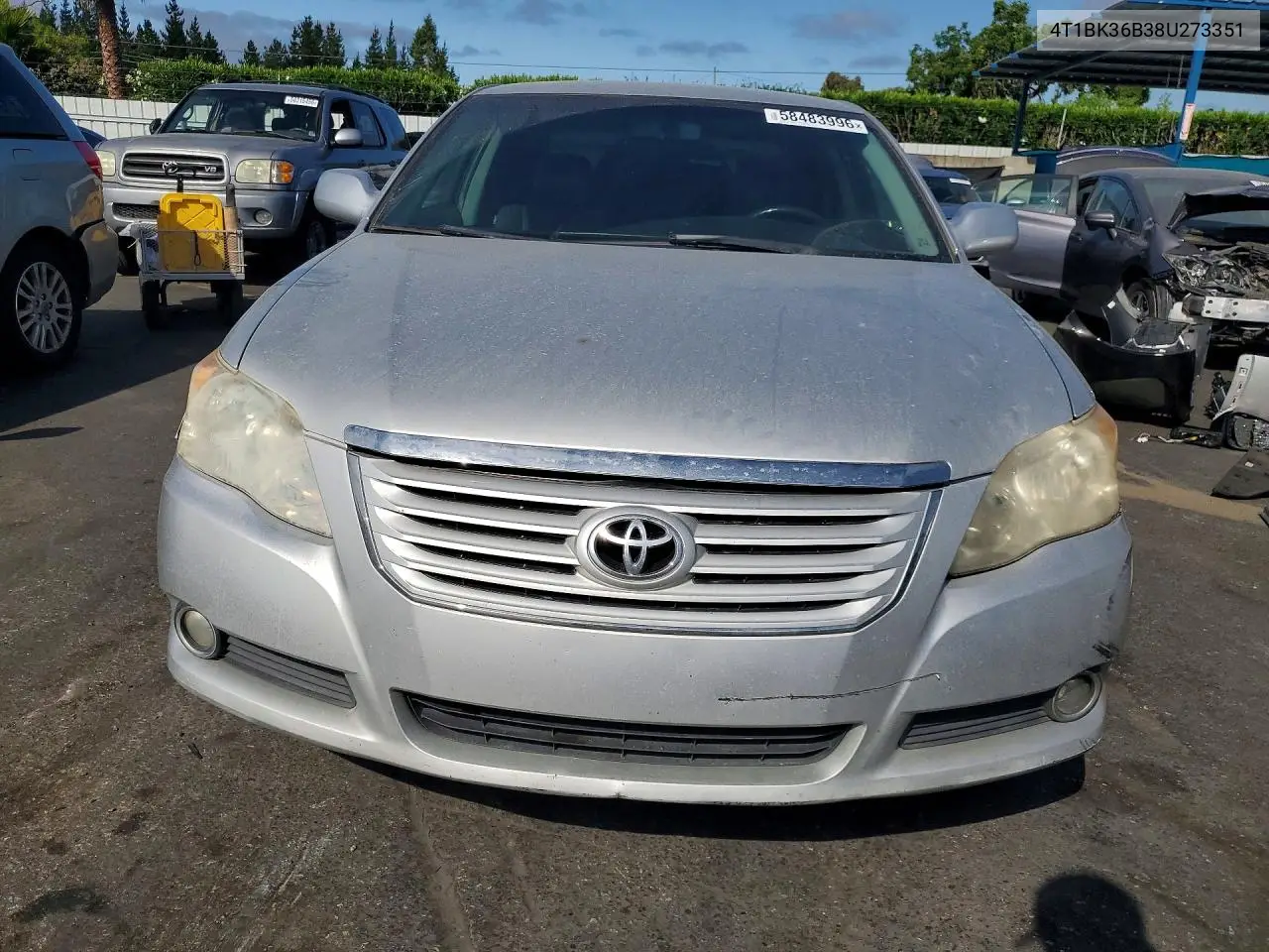 2008 Toyota Avalon Touring VIN: 4T1BK36B38U273351 Lot: 58483996