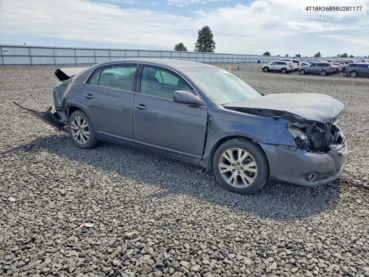 2008 Toyota Avalon Xl VIN: 4T1BK36B98U281177 Lot: 59404796