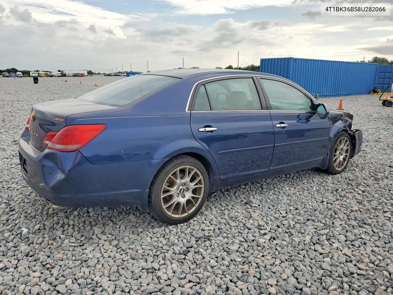 2008 Toyota Avalon Limited VIN: 4T1BK36B58U282066 Lot: 60627946