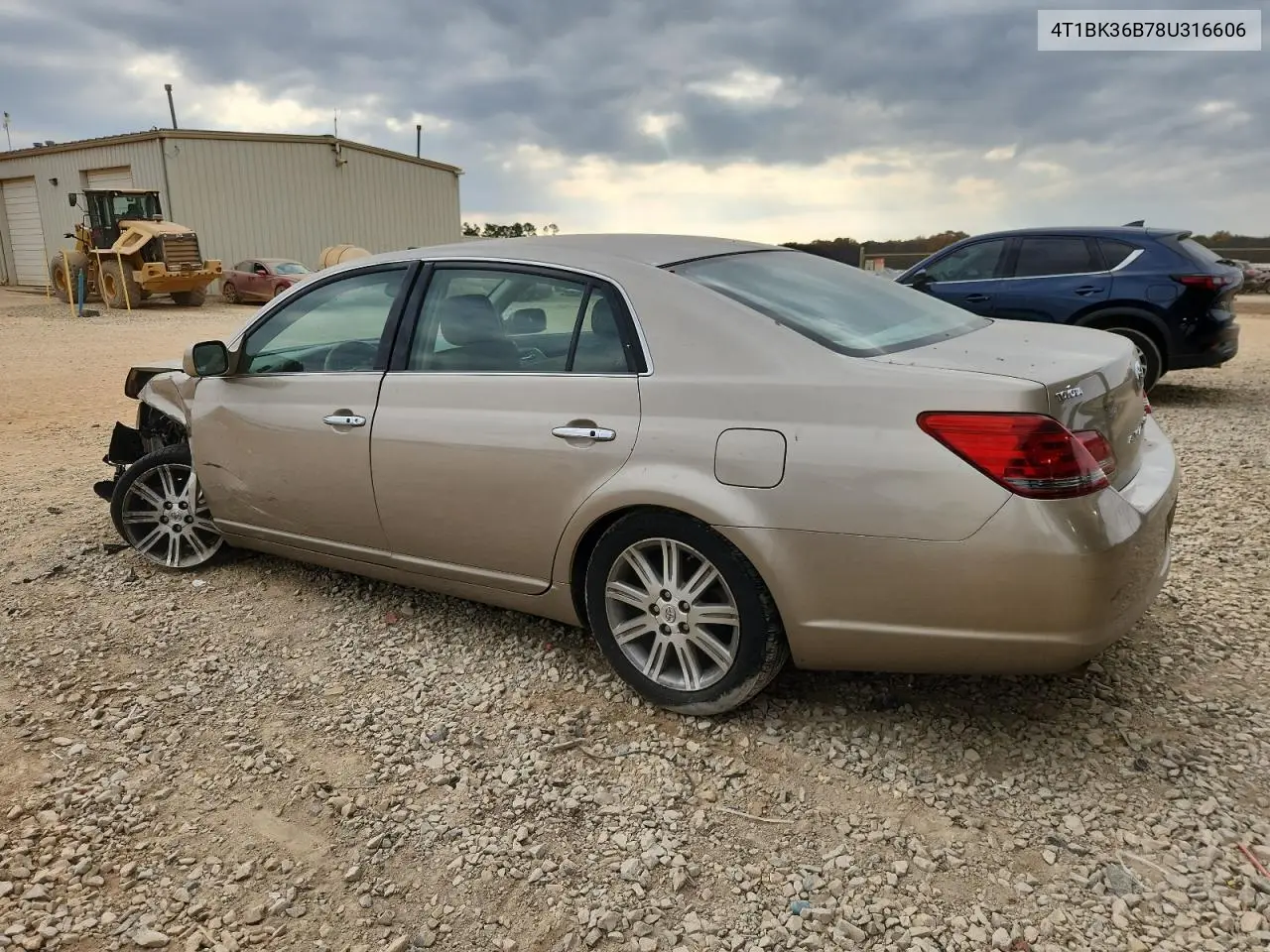 4T1BK36B78U316606 2008 Toyt Avalon