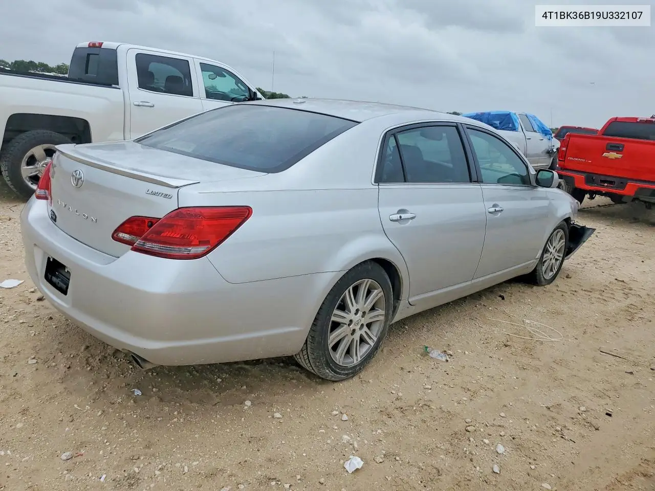 2009 Toyota Avalon Limited VIN: 4T1BK36B19U332107 Lot: 61163076
