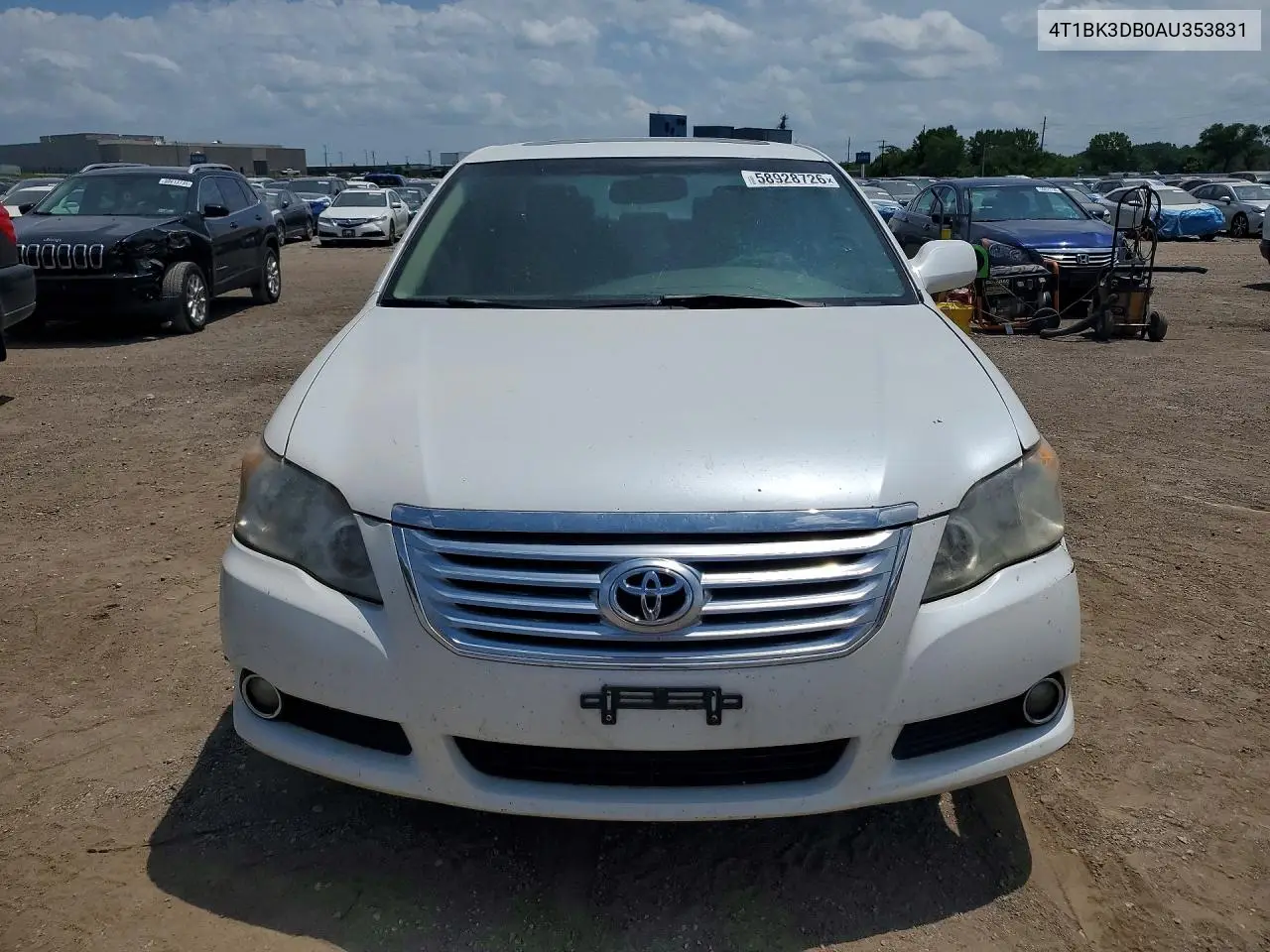2010 Toyota Avalon Xls VIN: 4T1BK3DB0AU353831 Lot: 58928726