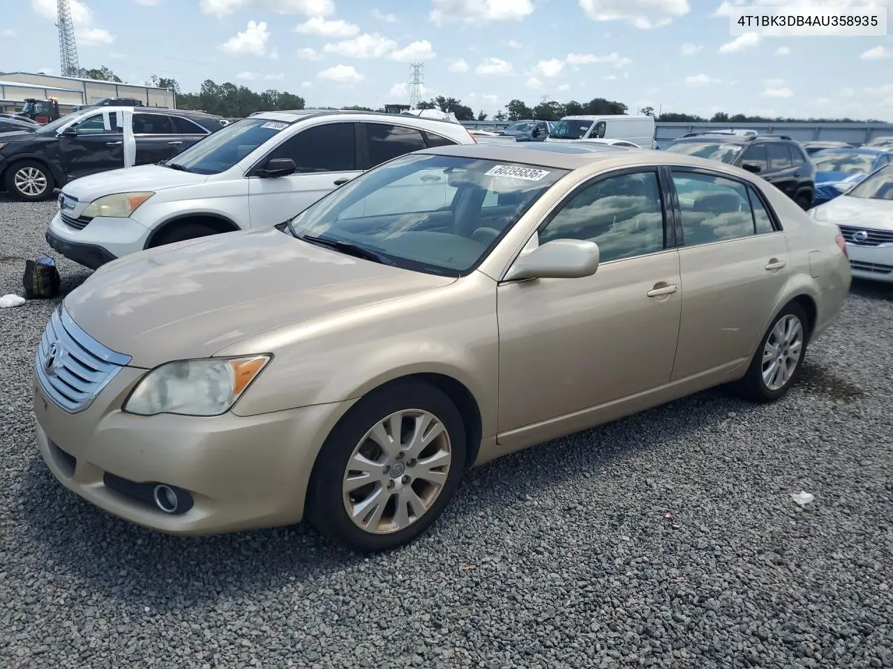 2010 Toyota Avalon Xls VIN: 4T1BK3DB4AU358935 Lot: 60395836