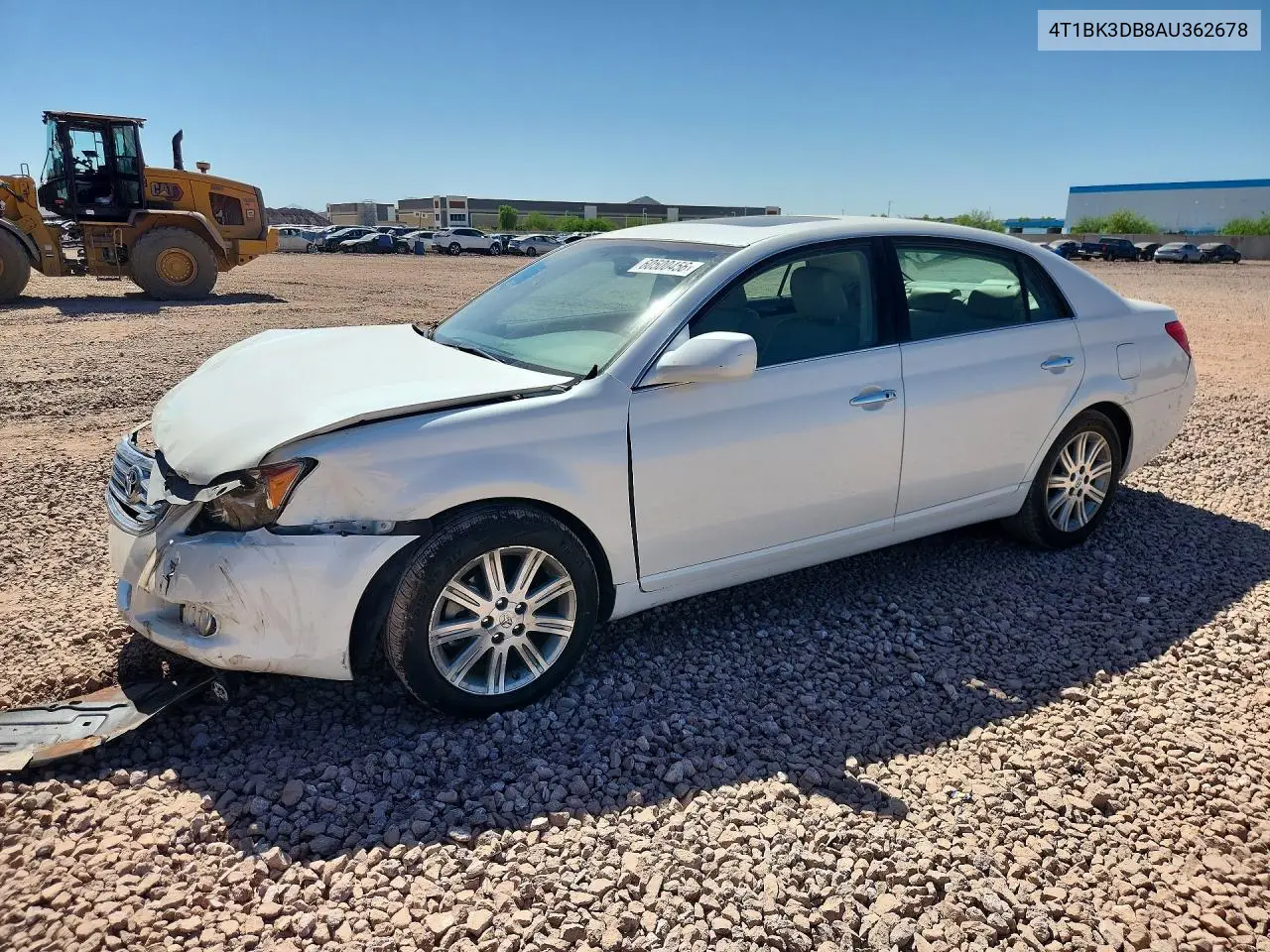 2010 Toyota Avalon Limited VIN: 4T1BK3DB8AU362678 Lot: 60500456